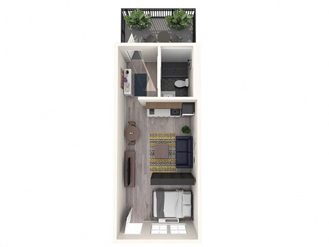 The Empire One-Bedroom Apartment